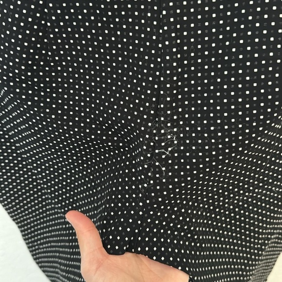 Cabi Seaside Chic Black White Polka Dot Trouser Pant Style #5175 Womens 6 - Picture 7 of 7
